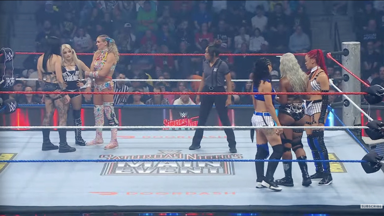 All six women in the irng