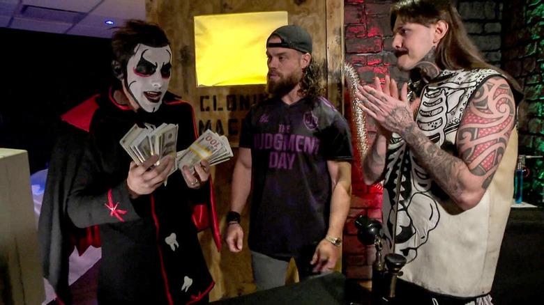 Danhausen takes cash from JD McDonagh and Dominik Mysterio