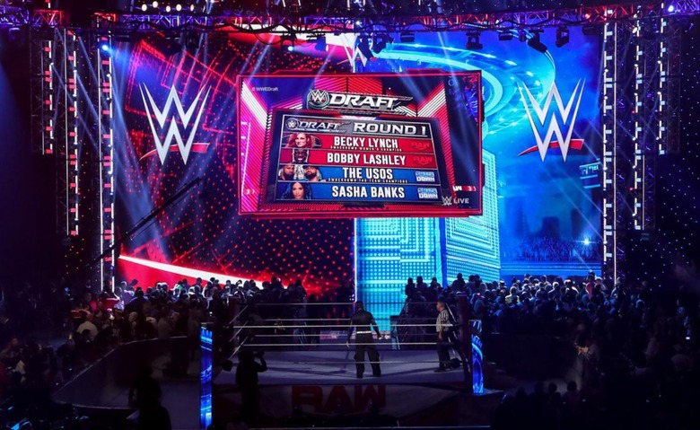 raw wwe draft