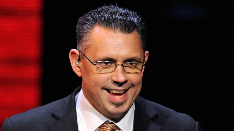 Michael Cole speaking