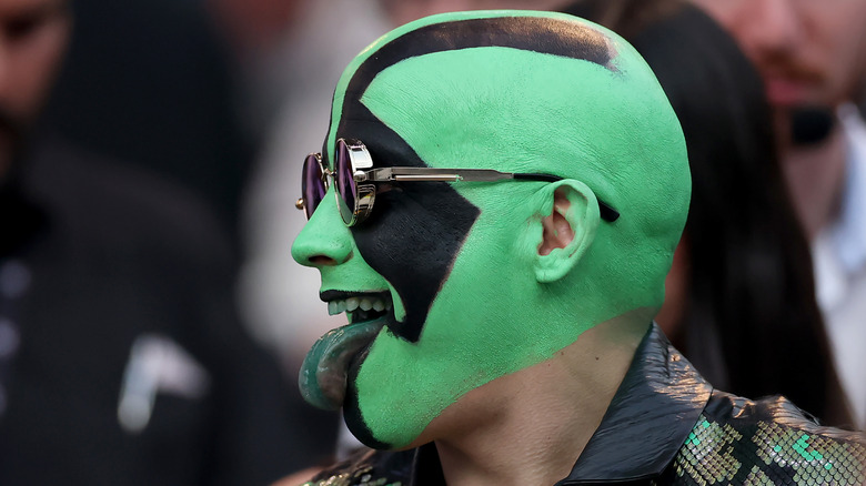 Mr. Iguana attends the WWE 2025 SummerSlam at MetLife Stadium