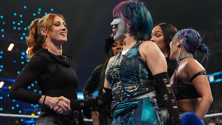 All the women brawling with one another