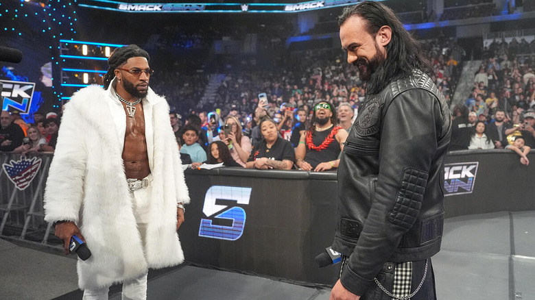 Trick Williams faces down Drew McIntyre on "WWE SmackDown"