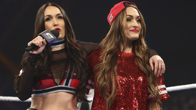 The Bella Twins on "WWE SmackDown"