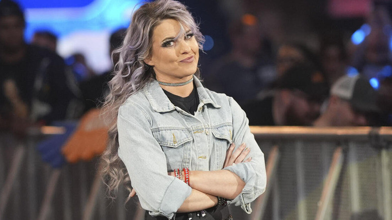 Candice LeRae on "WWE SmackDown"