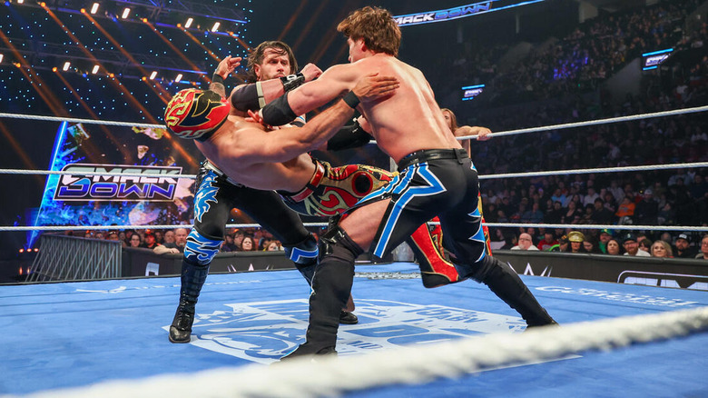 MCMG drop Axiom on "WWE SmackDown"