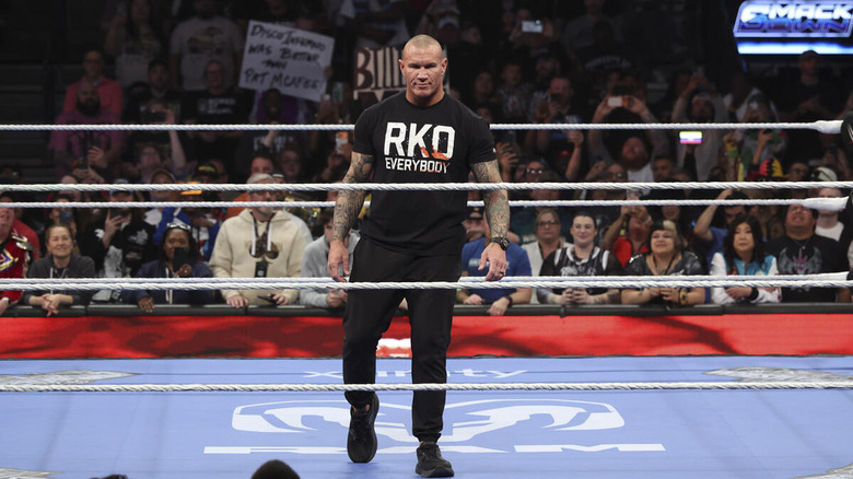 Randy Orton in the ring on "WWE SmackDown"
