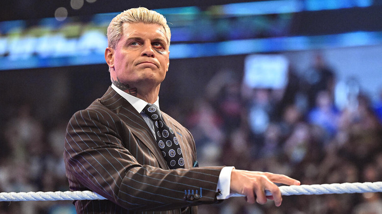 Cody Rhodes in the ring on "WWE SmackDown"
