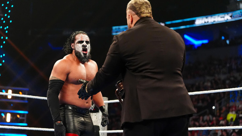 Tama Tonga confronts Solo Sikoa on "WWE SmackDown"