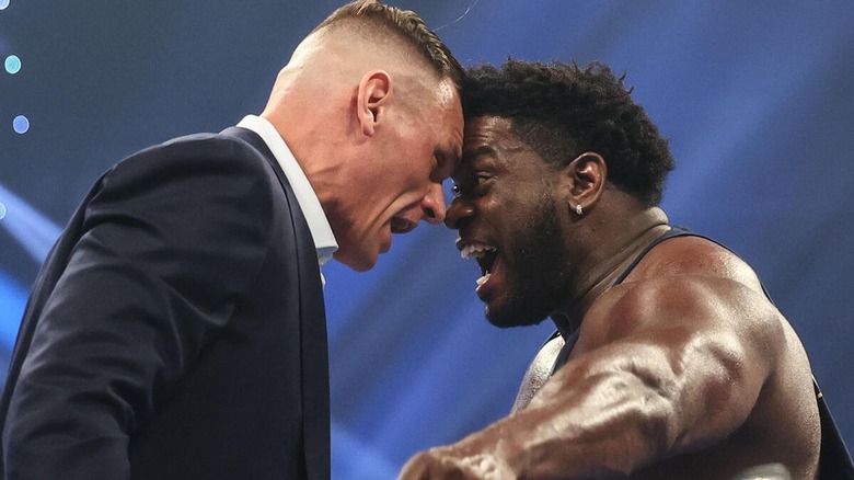 GUNTHER goes nose to nose with Royce Keys on "WWE SmackDown"