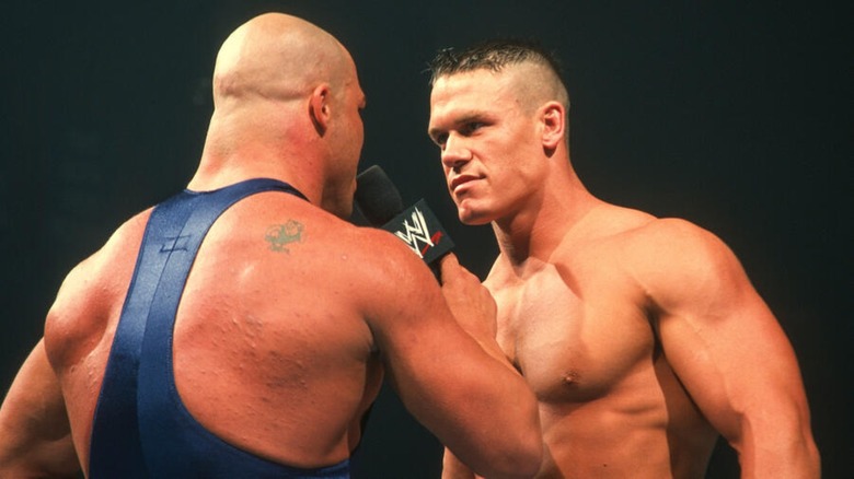 John Cena debuts opposite Kurt Angle