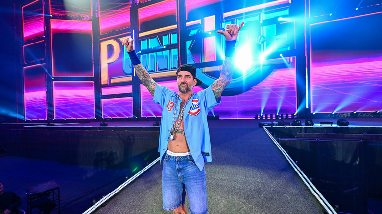 CM Punk cosplaying as '03 John Cena