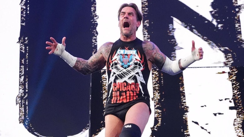 CM Punk walks out to the ring before winning the Undisputed WWE Championship from Sami Zayn during the July 6, 2026 edition of "WWE Raw."