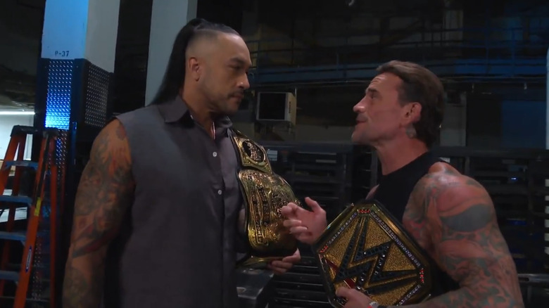 Damian Priest confronts CM Punk backstage on "WWE SmackDown"