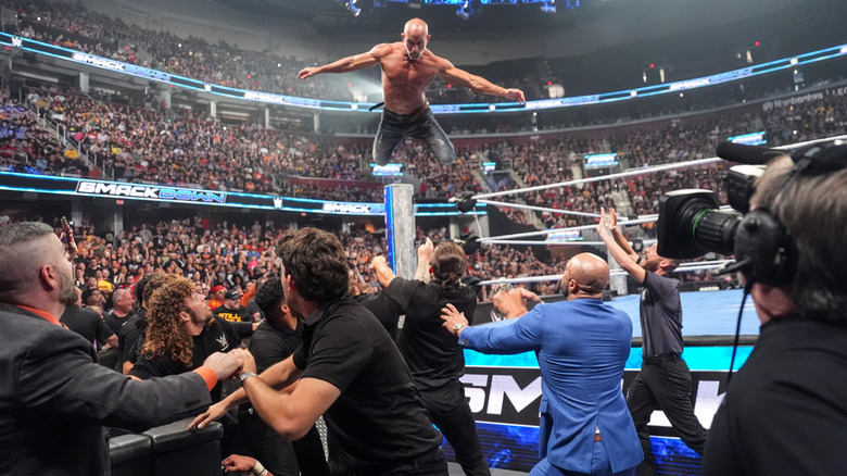 Tommaso Ciampa dives onto the tag division on "WWE SmackDown"