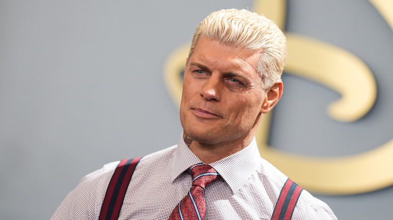 Cody Rhodes smiling