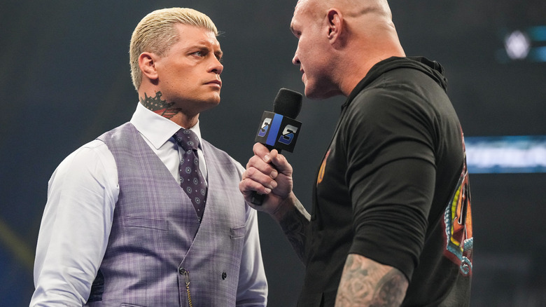 Cody Rhodes and Randy Ortons have an in-ring conversation on "WWE SmackDown"
