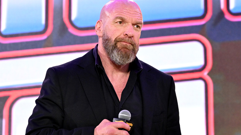 Triple H at a SummerSlam event