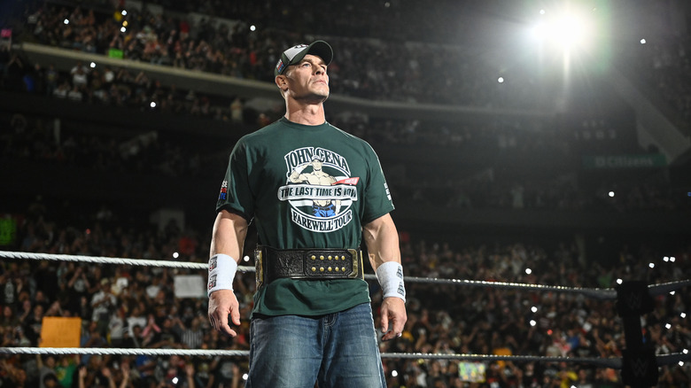 John Cena in the ring on "WWE SmackDown"