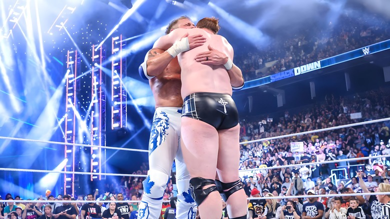 Edge and Sheamus embrace