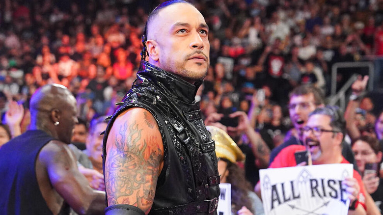 Damian Priest makes his entrance with R-Truth in the background on "WWE SmackDown"