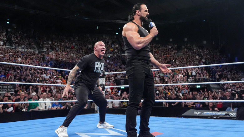 Randy Orton sizes Drew McIntyre up for the RKO