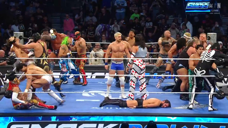 Everyone in the ring