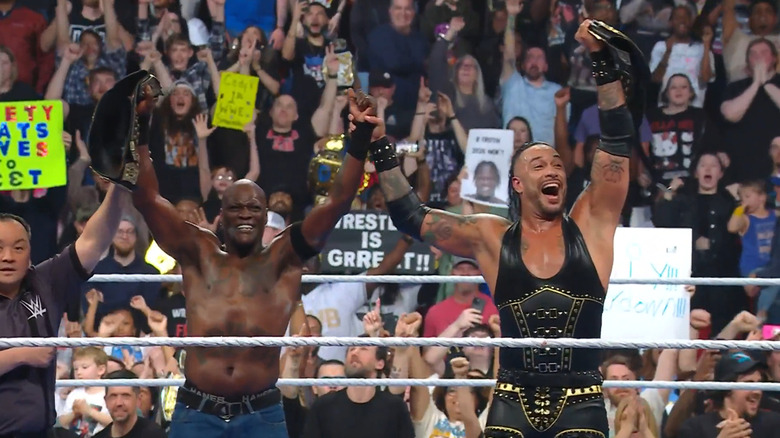 R-Truth and Damian Priest win the Tag titles