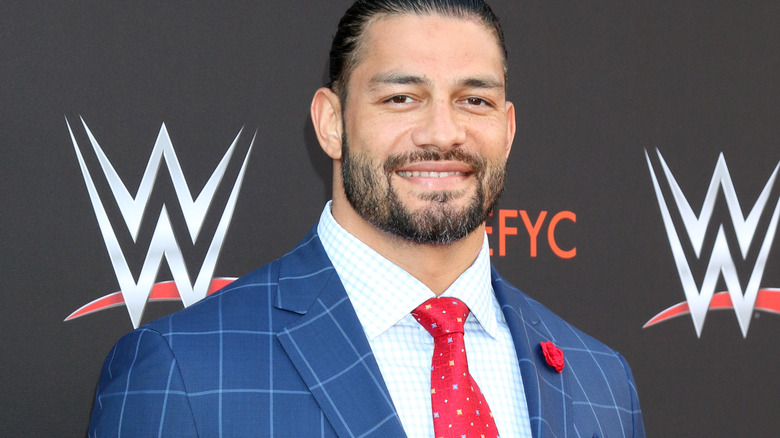 Reigns at a WWE event