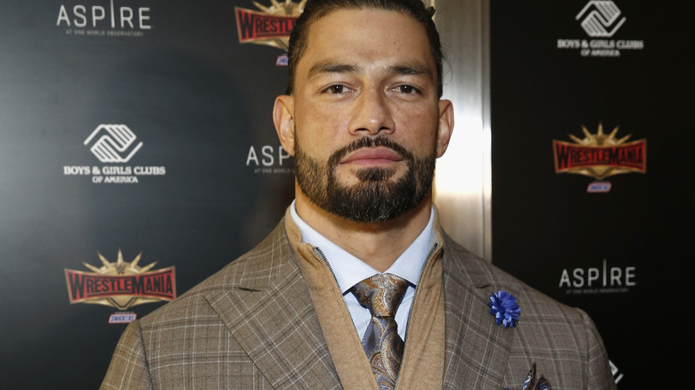 Reigns at a WrestleMania event