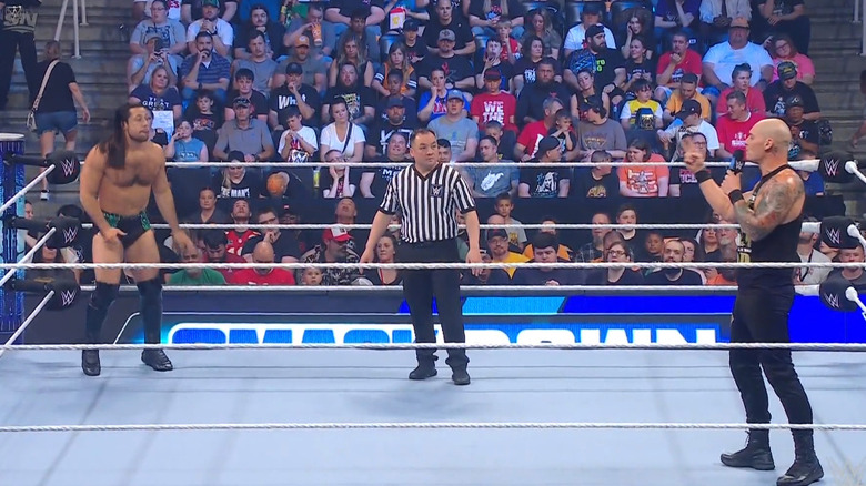 The pair in the ring