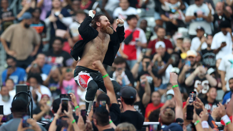 Sami Zayn entrance