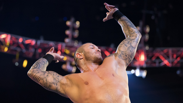 Randy Orton posing