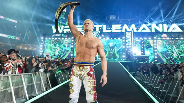 Rhodes at WrestleMania