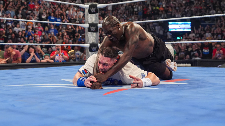 Ron Killings locks in the STFU on John Cena