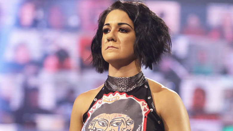 Bayley in the ring