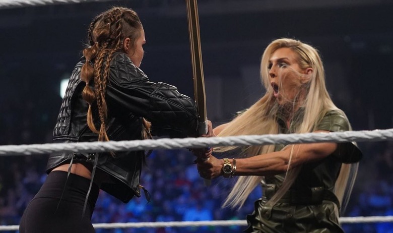 ronda rousey charlotte flair 2