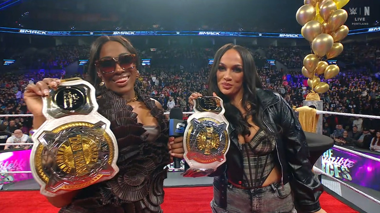 Legend and Jax in the ring