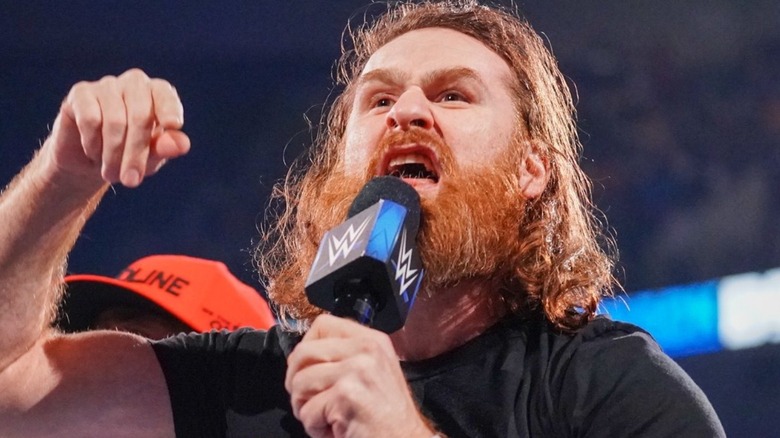 Sami Zayn is fired up