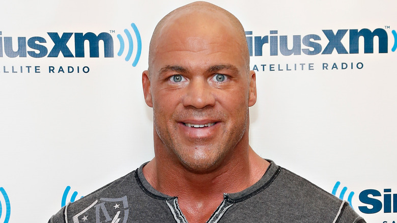 Kurt Angle smiling