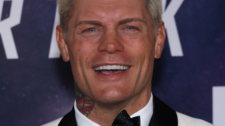 Cody Rhodes smiling