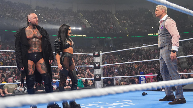 Aleister Black, Zelina Vega, and Cody Rhodes