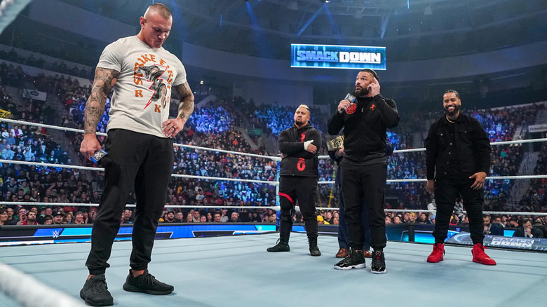 Randy Orton and The Bloodline on WWE SmackDown