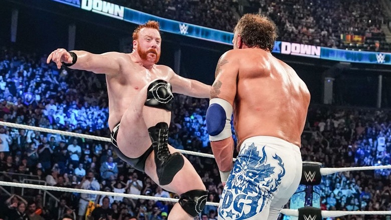 Sheamus takes on Edge