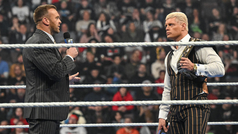 Nick Alids and Cody Rhodes on WWE SmackDown