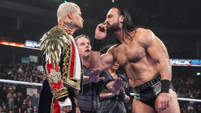 Cody Rhodes and Drew McIntyre on WWE SmackDown