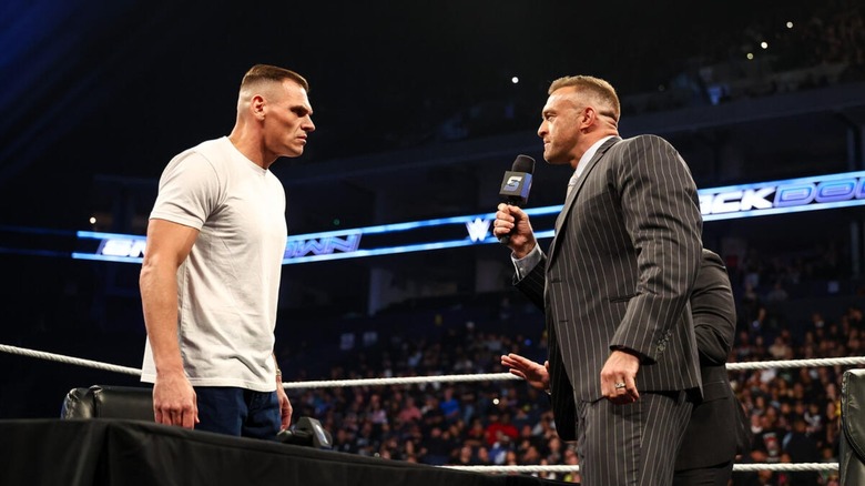 GUNTHER and Nick Aldis on WWE SmackDown