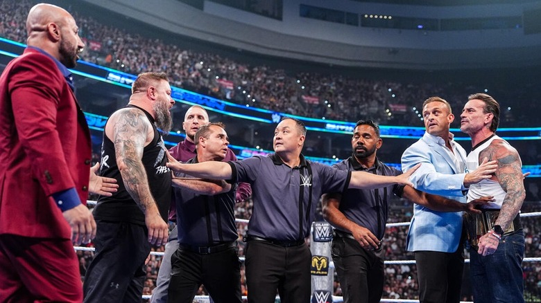 CM Punk and Kevin Owens separated on WWE SmackDown