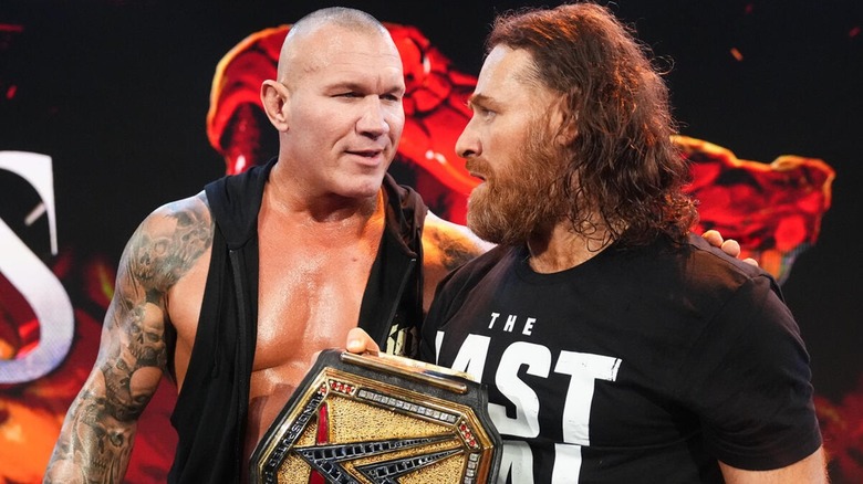 Randy Orton and Sami Zayn on WWE SmackDown