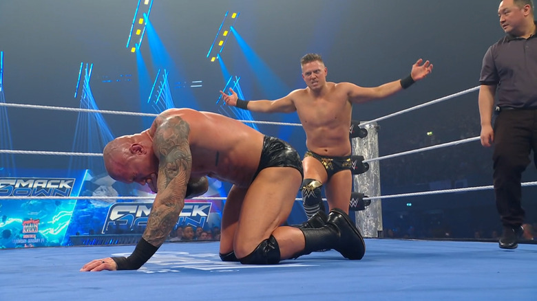 Orton and The Miz in the ring